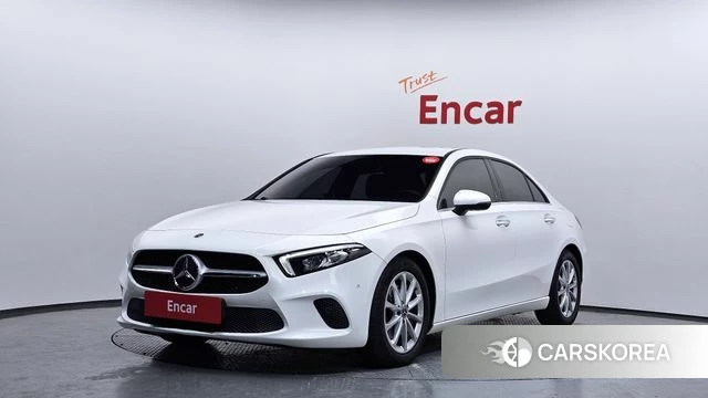 Mercedes-Benz A-Class W177 2020 Белый из Кореи