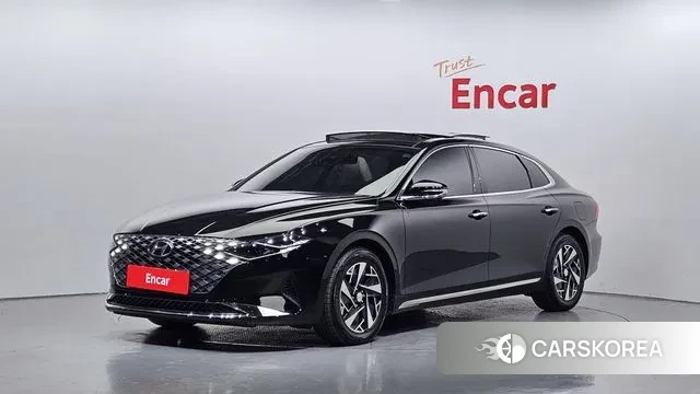 Hyundai The New Grandeur IG Hybrid 2022 Черный из Кореи