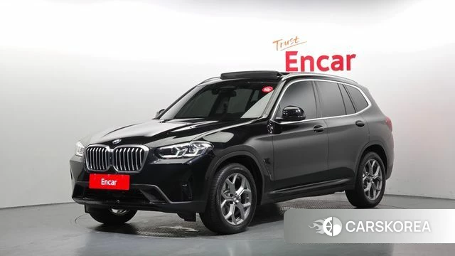 BMW X3 (G01) 2024 Черный из Кореи