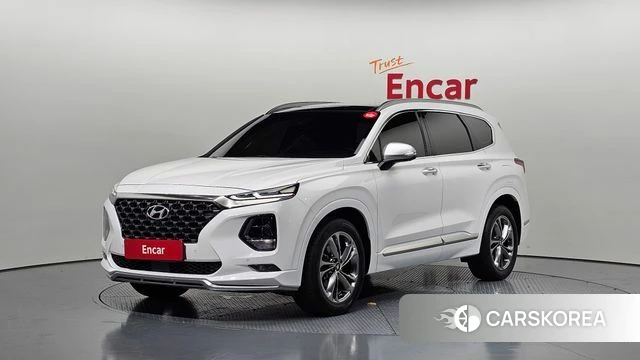 Hyundai Santa Fe TM 2019 Белый из Кореи