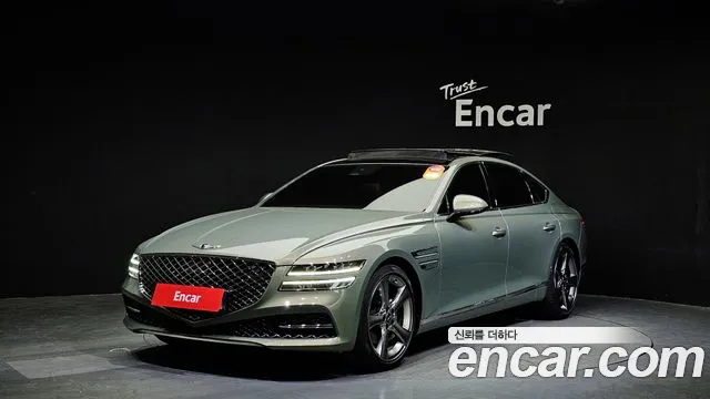Genesis G80 (RG3) 2020 Светло-зеленый из Кореи