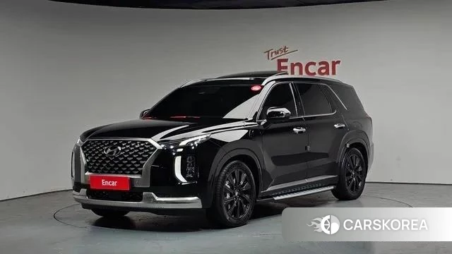 Hyundai Palisade 2022 Черный из Кореи