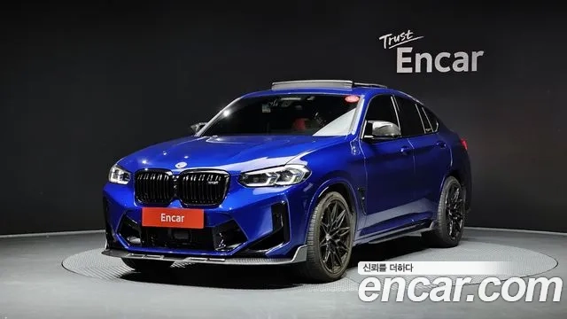 BMW X4M (G02) 2023 Синий из Кореи