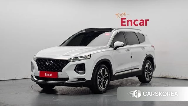 Hyundai Santa Fe TM 2018 Белый из Кореи