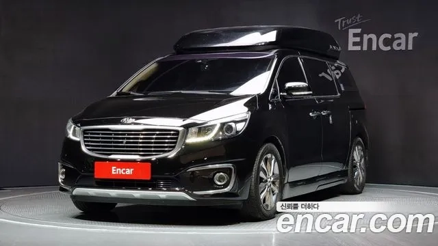 Kia All New Carnival 2018 Черный из Кореи