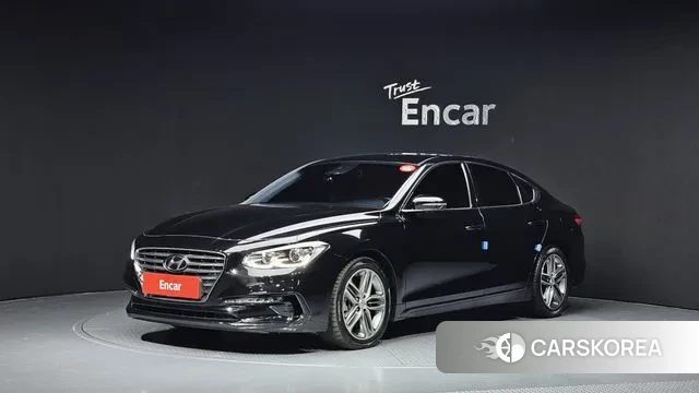 Hyundai Grandeur IG 2018 Черный из Кореи