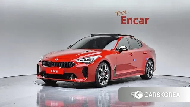 Kia Stinger 2018 Красный из Кореи