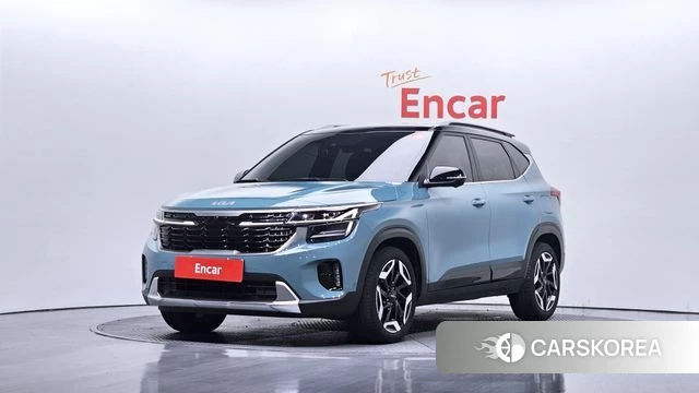 Kia The New Seltos 2024 Синий нефрит из Кореи