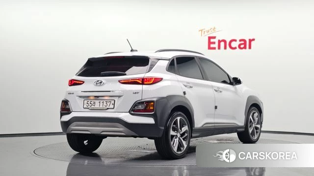 Hyundai Kona 2018 Белый из Кореи