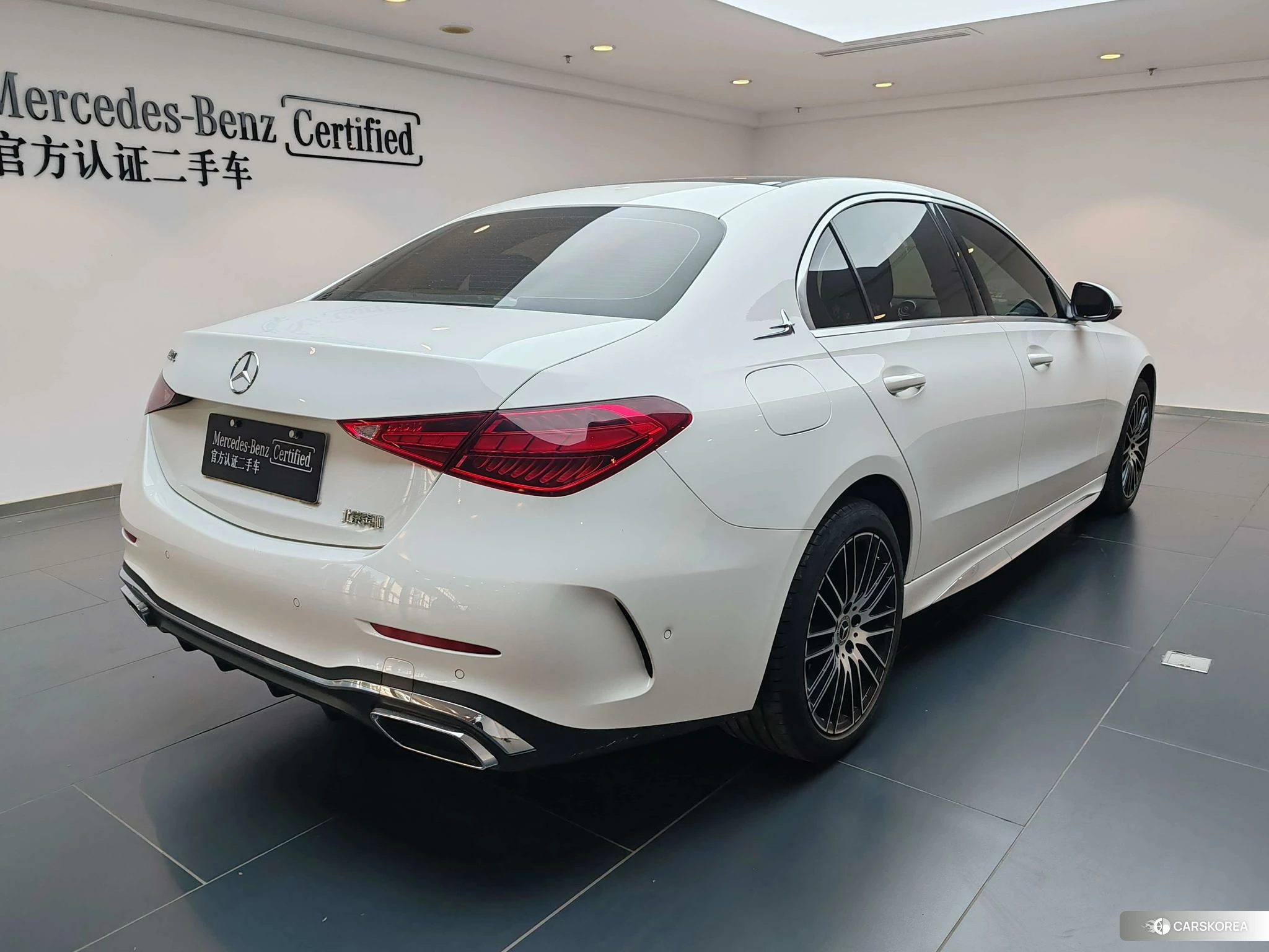 Mercedes-Benz Class C 2021 Белый из Китая