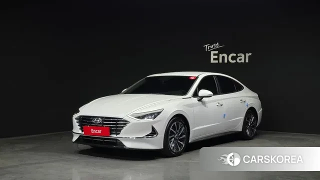 Hyundai Sonata (DN8) 2019 Белый из Кореи