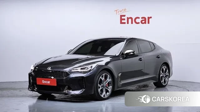 Kia Stinger 2018 Серый из Кореи