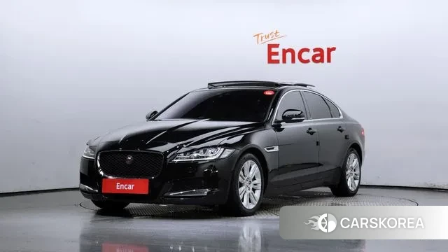 Jaguar XF (X260) 2018 Черный из Кореи