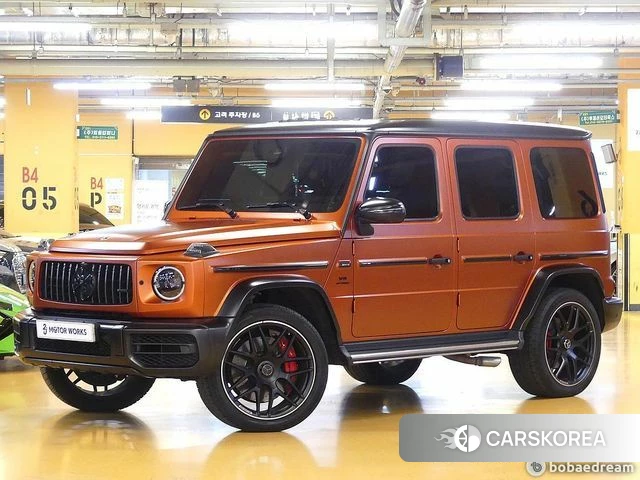 Mercedes-Benz G-Class W463b 2022 Оранжевый из Кореи