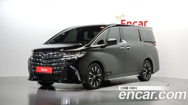 Toyota Alphard 4th Generation 2024 Черный из Кореи