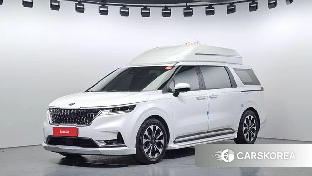 Kia Carnival 4th generation 2021 Белый из Кореи