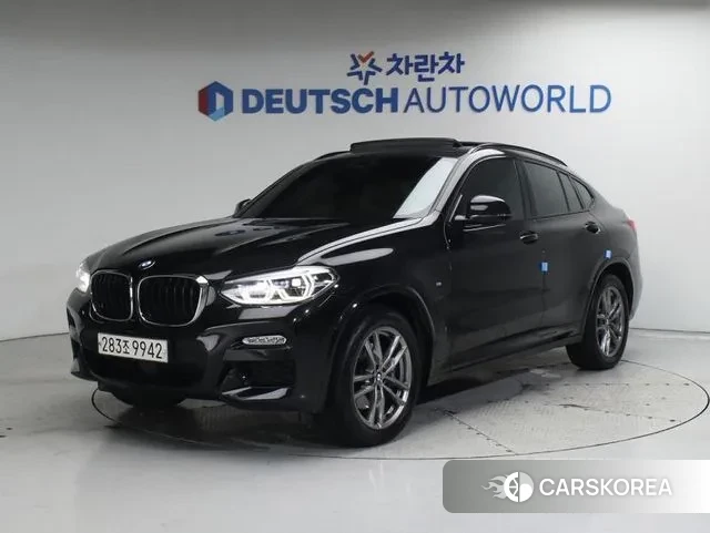 BMW X4 (G02) 2019 Черный из Кореи