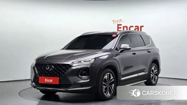Hyundai Santa Fe TM 2018 Серый из Кореи