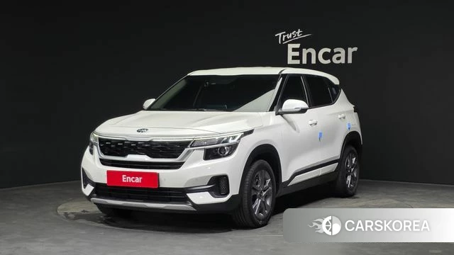 Kia Seltos 2021 Белый из Кореи