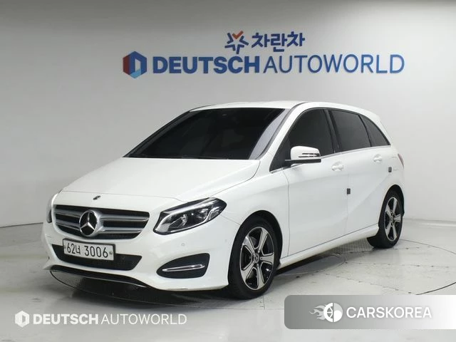Mercedes-Benz B-Class W246 2018 Белый из Кореи