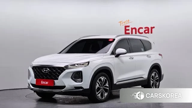 Hyundai Santa Fe TM 2018 Белый из Кореи