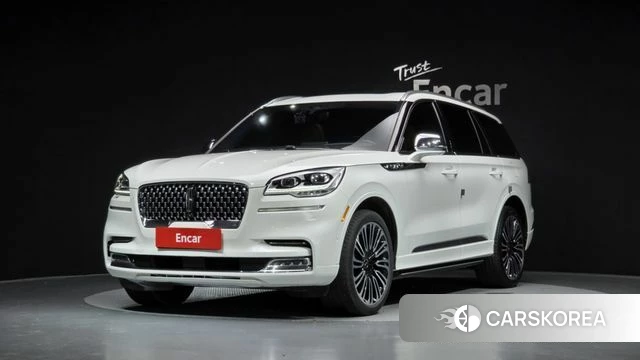 Lincoln Aviator 2nd generation 2022 Белый из Кореи