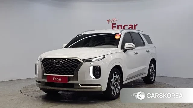 Hyundai Palisade 2022 Белый из Кореи