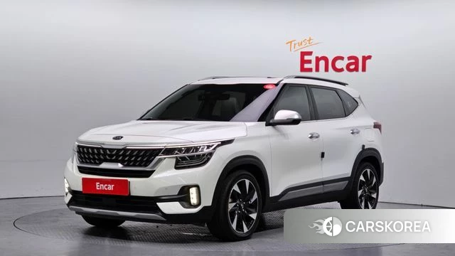Kia Seltos 2021 Белый из Кореи