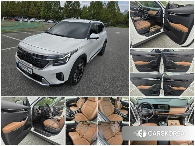 Kia The New Seltos 2023 Белый из Кореи