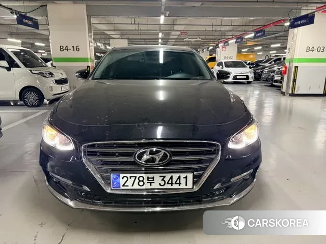 Hyundai Grandeur IG 2018 Черный из Кореи