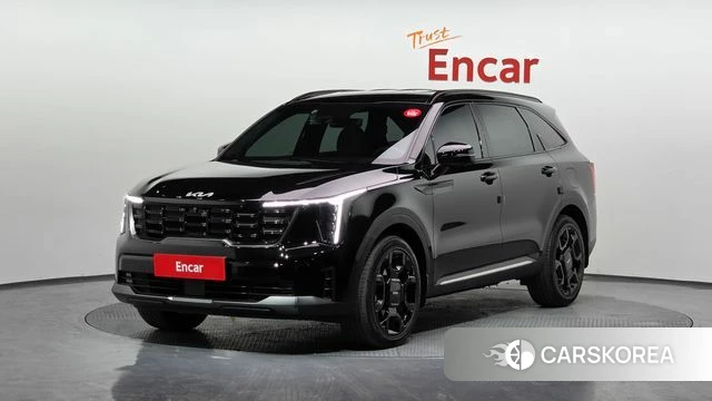 Kia The New Sorento 4th Generation 2024 Черный из Кореи