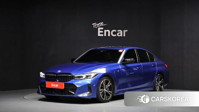 BMW 3 Series (G20) 2023 Синий из Кореи