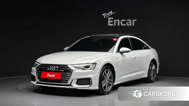 Audi A6 (C8) 2020 Белый из Кореи