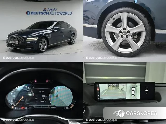 Genesis G80 (RG3) 2020 Синий из Кореи