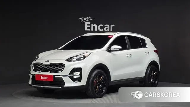 Kia Sportage The Bold 2021 Белый из Кореи