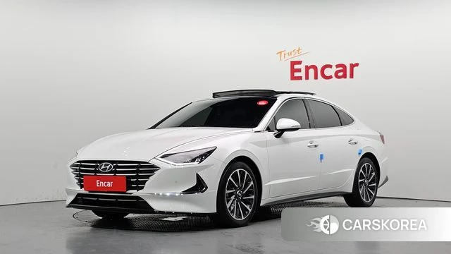 Hyundai Sonata (DN8) 2019 Белый из Кореи