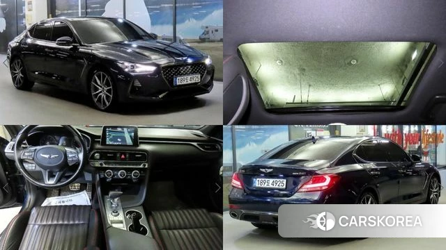 Genesis G70 2019 Синий из Кореи