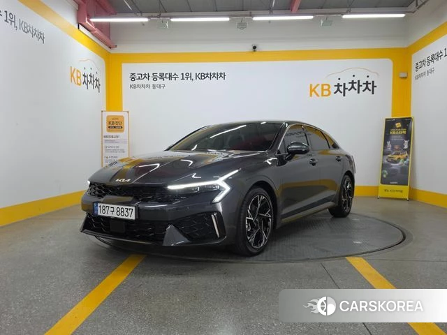 Kia The New K5 3rd generation 2024 Серый из Кореи