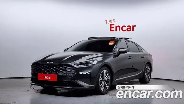 Kia K8 Hybrid 2021 Серый из Кореи
