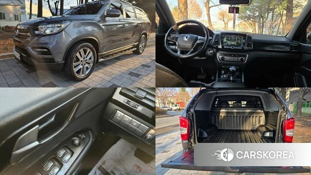 Ssangyong Rexton Sports 2020 Серый из Кореи