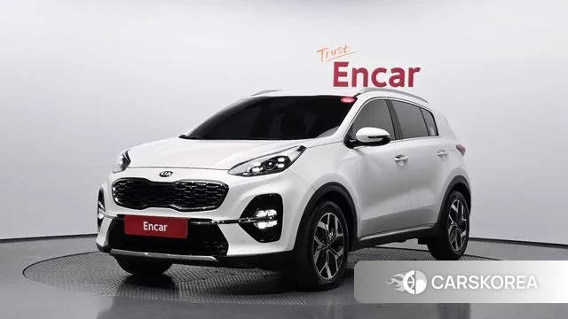Kia Sportage The Bold 2021 Белый из Кореи