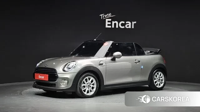 Mini Cooper Convertible 2019 Серый из Кореи