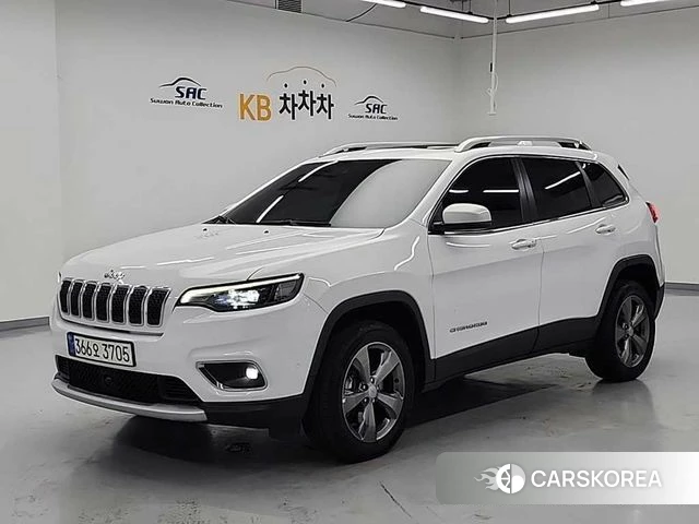 Jeep Cherokee (KL) 2021 Белый из Кореи