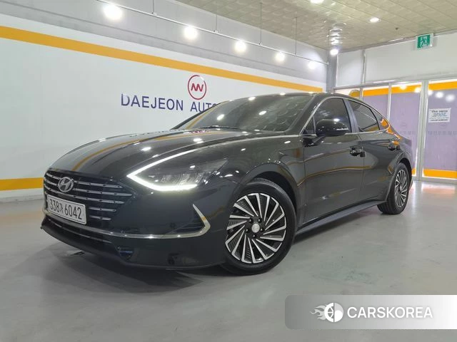 Hyundai Sonata Hybrid (DN8) 2021 Черный из Кореи