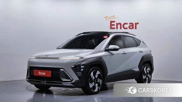 Hyundai Kona (SX2) 2023 Белый двухцветный из Кореи