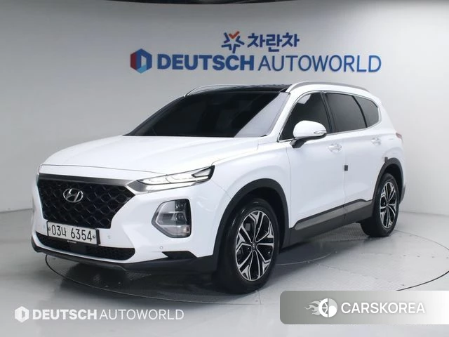 Hyundai Santa Fe TM 2018 Белый из Кореи