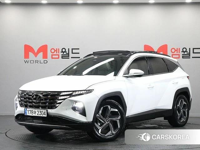 Hyundai Tucson (NX4) 2023 Белый из Кореи