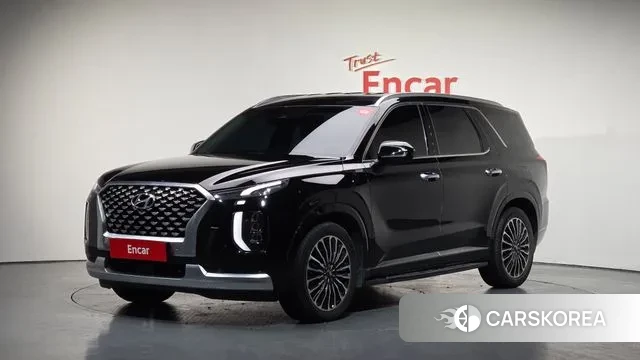 Hyundai Palisade 2021 Черный из Кореи