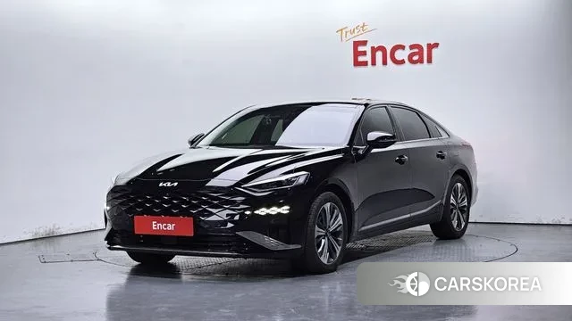 Kia K8 Hybrid 2021 Черный из Кореи