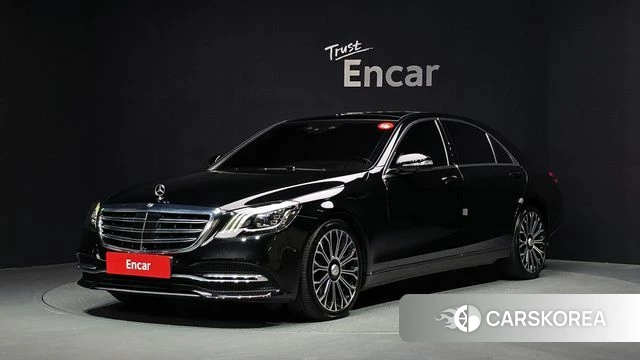 Mercedes-Benz S-Class W222 2020 Черный из Кореи